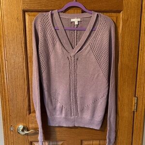 New York & Company Lavender Sweater